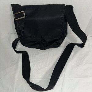 Gap Black Nylon Crossbody Purse With Adjustable Strap